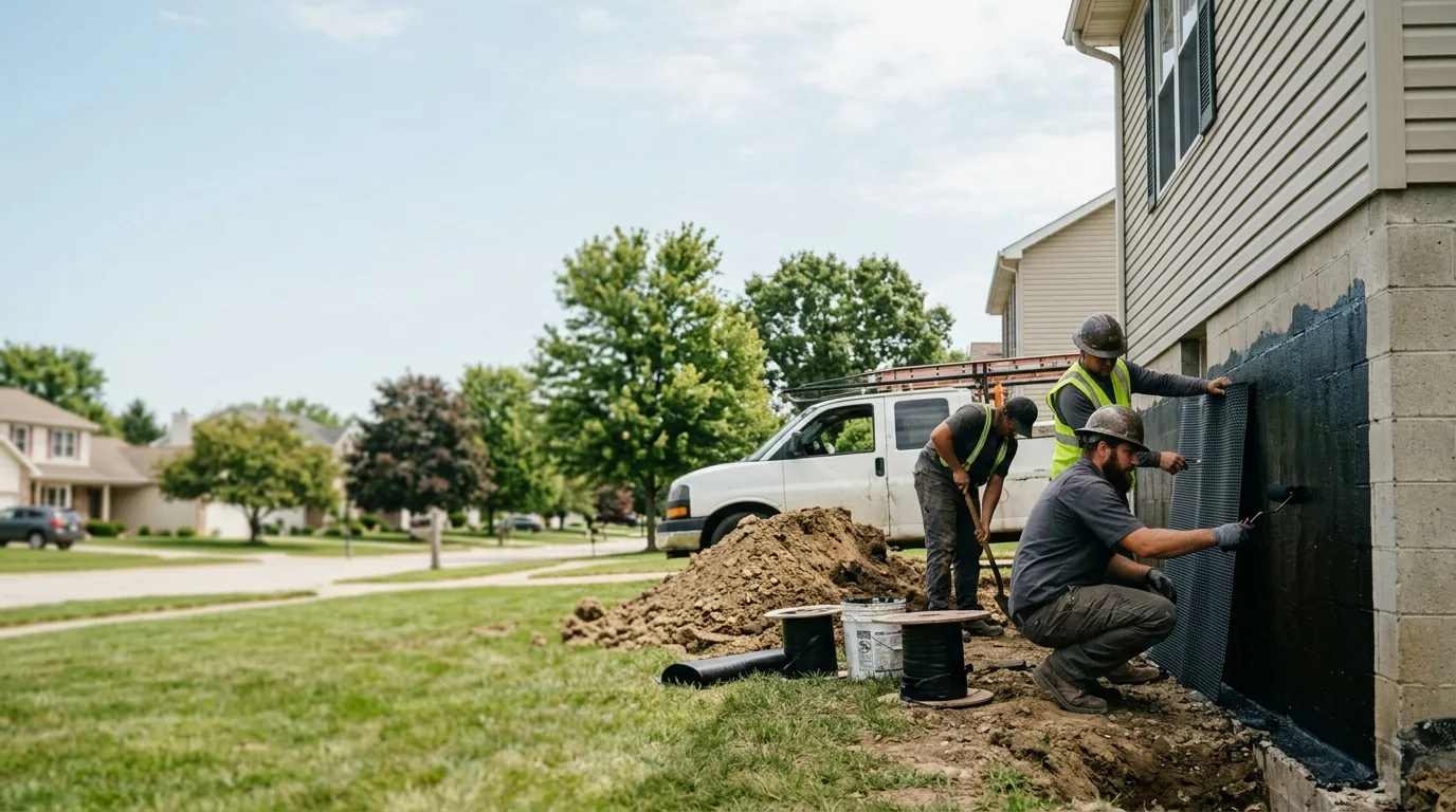 Basement Waterproofing in Glen Carbon, IL near me